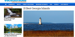 VacationIdea.com Says Little Tybee & Other Chatham Islands are Best in Georgia