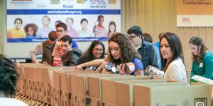 LaunchSAVANNAH Volunteers at Second Harvest Food Bank