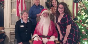 Visit Tybee and Visit Savannah Staff Gets Festive on Holiday Trolley