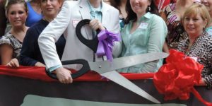 Mint Green Tag Sale Company Celebrates Ribbon Cutting