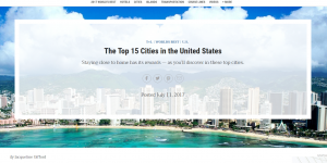 Travel + Leisure Names Savannah No. 3 City in the U.S.