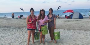 Visit Savannah Staff Participates in Tybee Beach Cleanup