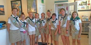 New York Girl Scouts Visit Tybee Island
