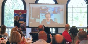 October Power Hour Lunch Hosts Gregg Burkhalter