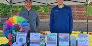 Sports Council Promotes Events at Farmers Market