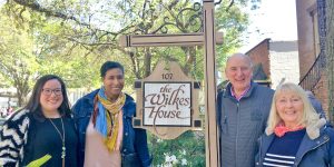 Top Journalist from the United Kingdom Visits Savannah