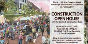 City to Hold Open House for Broughton Street Improvement Project