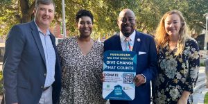 Savannah Chamber, Visit Savannah Support Give Change that Counts Initiative to Reduce Homelessness