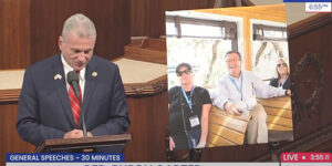 Congressman Buddy Carter Honors Visit Savannah's Jeff Hewitt on U.S. House Floor