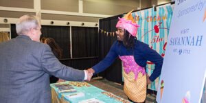 Stefan King Represents Savannah on Stage at NTA