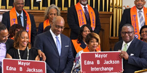 Chamber Celebrates Interchange Dedication Honoring Edna Jackson