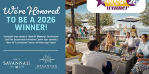 Savannah Earns “Best Of” Honors from Meetings Today