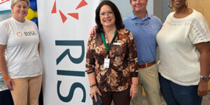 Chamber Volunteers with RISE for 8th Grade Experience