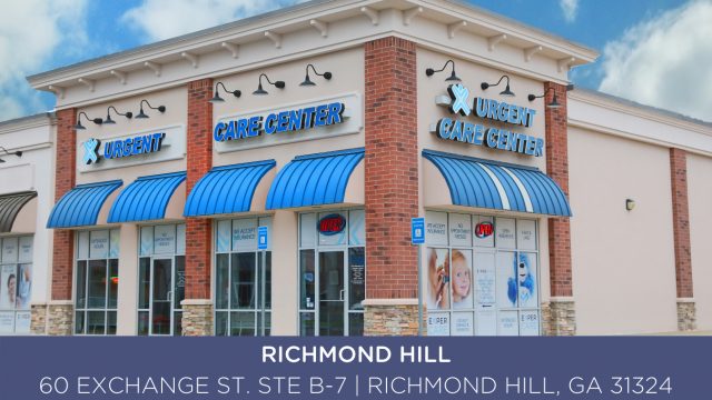 urgent care center richmond hill ga