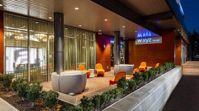 Aloft XYZ Outdoor Lounge