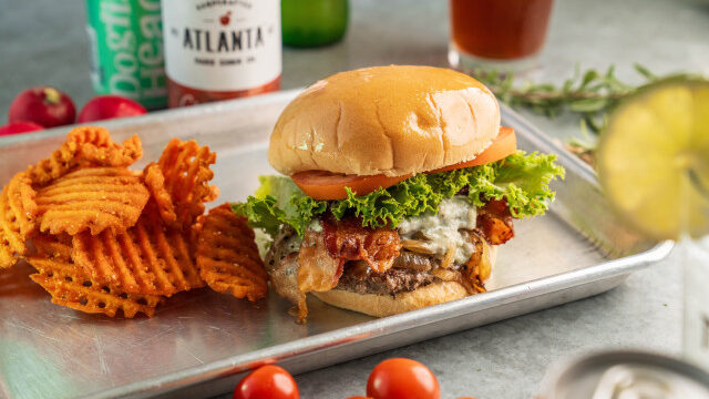 Bacon Bleu Cheese Burger