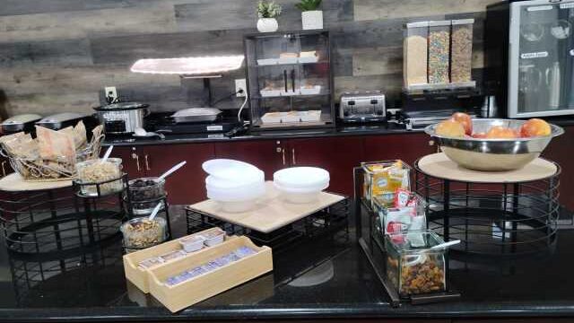 Breakfast -  Fresh Fruits, Granola Mix, Raisins, Dry fruits, Walnuts