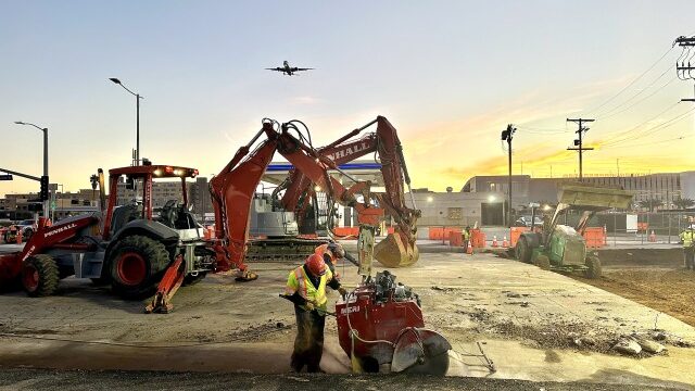Penhall Airport Flat Saw & Demo