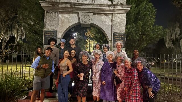 Tour Group Old Ladies