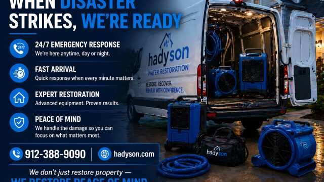 When disaster strikes we're ready