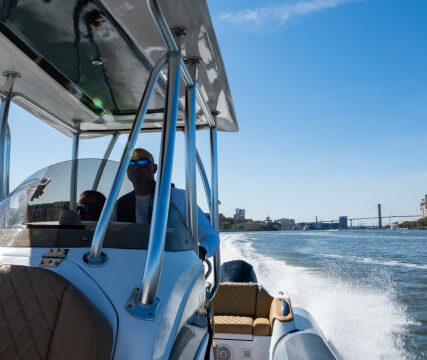 Cruising on Savannah River
