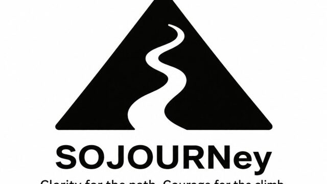 SOJOURNey B&W Logo