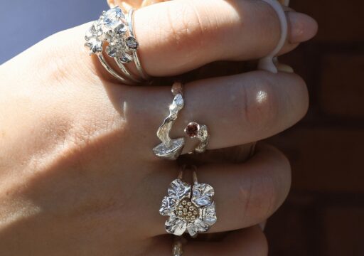 Abigail Leaventon Jewelry, Nature Inspired Rings in Savannah