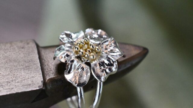 Abigail Leaventon Jewelry, Geranium Ring