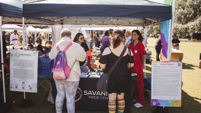 Community Outreach at Savannah Pride Festival