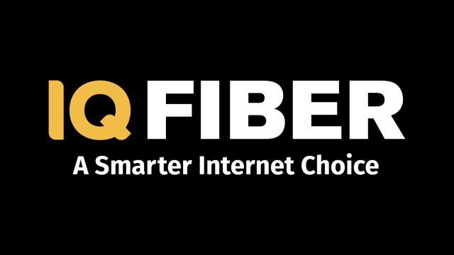 IQ Fiber Logo with Tagline