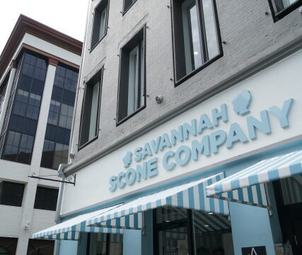 Savannah Scone Company Custom Stationary Awnings